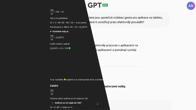 Screenshot aplikace